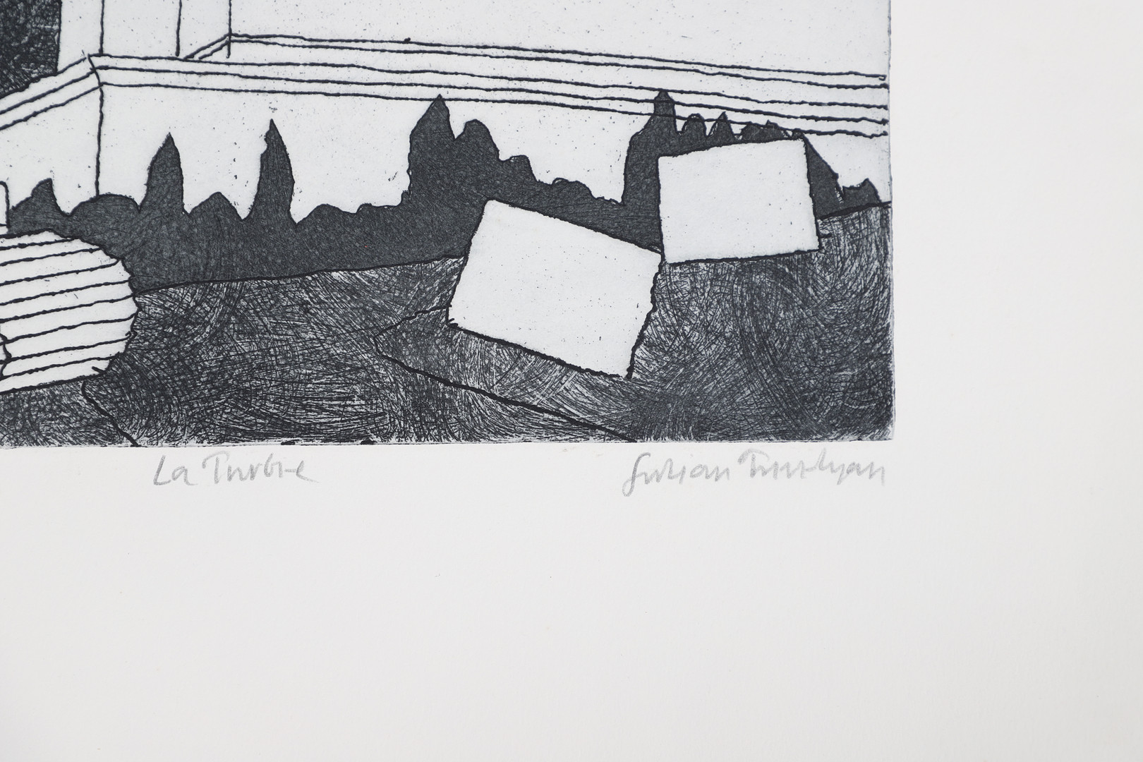 JULIAN TREVELYAN, RA (1910-1988). LA TURBIE (Turner 301). (d) - Bild 4 aus 4