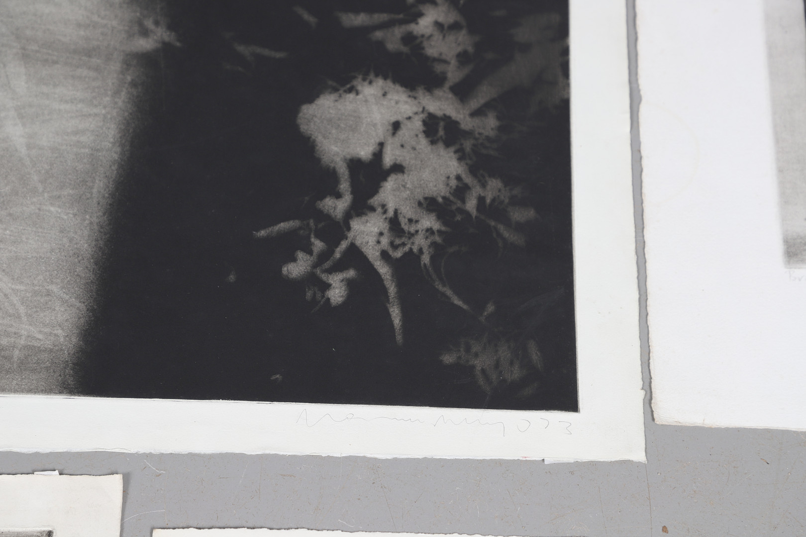 NORMAN ACKROYD, CBE, RA (B.1938). FLORAL PIECE (SQUARE); BRAEMAR II; AND THREE OTHER SUBJECTS. (d) - Image 5 of 11