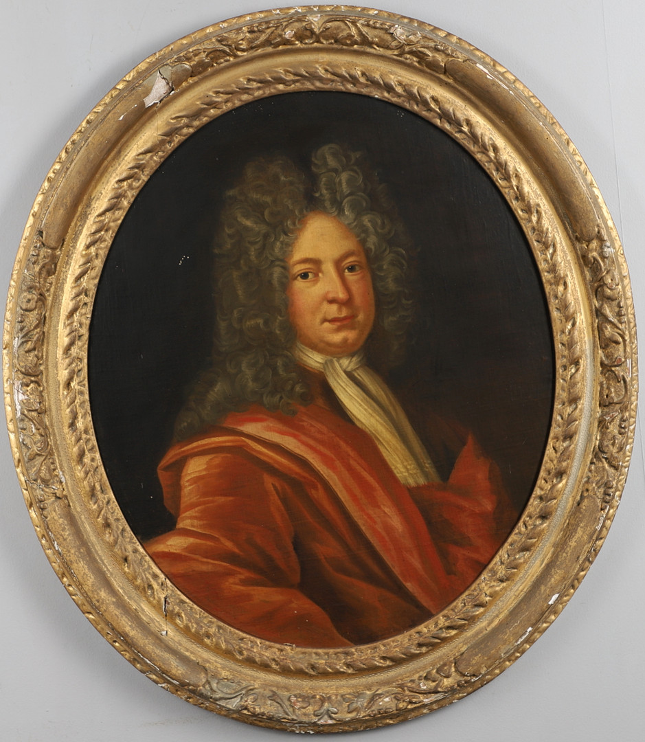 HANS HYSING (1678-C.1752). Follower of. PORTRAIT OF A GENTLEMAN.