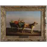 FRANZ VAN SEVERDONCK (1809-1889). THE DOG CART.