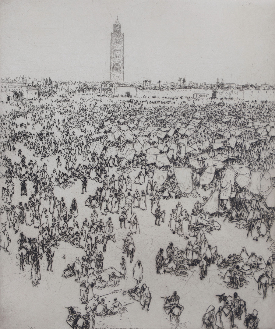 JAMES MCBEY (1883-1959). MARRAKESH (Hardie 274). (d) - Image 2 of 6