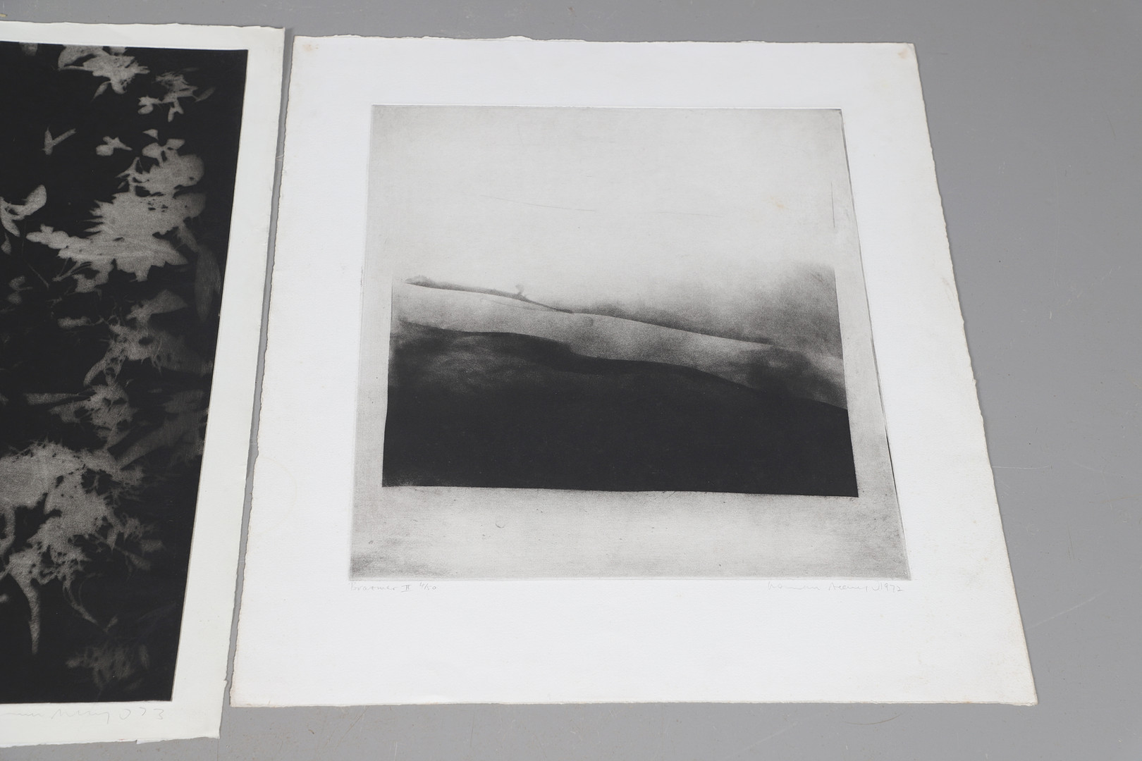 NORMAN ACKROYD, CBE, RA (B.1938). FLORAL PIECE (SQUARE); BRAEMAR II; AND THREE OTHER SUBJECTS. (d) - Image 6 of 11