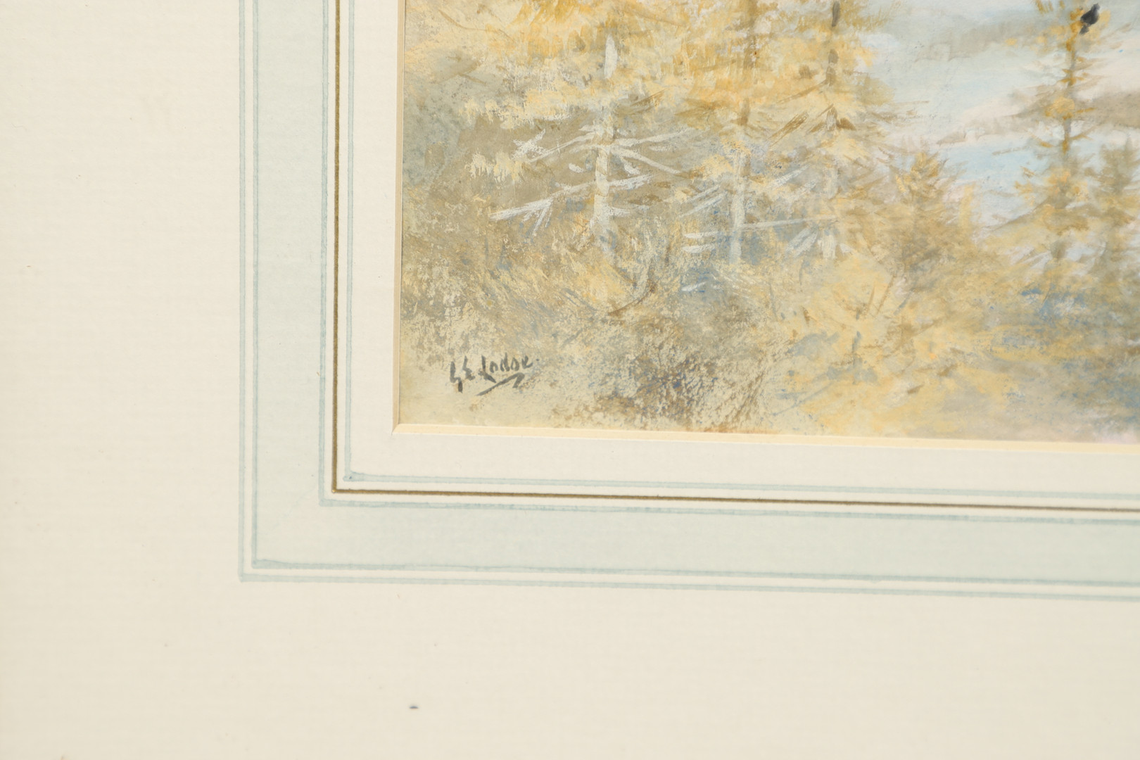 GEORGE EDWARD LODGE (1860-1954). BLACKGAME IN FIR TREES, WINTER. (d) - Image 4 of 7