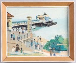 FRED YATES (1922-2008). BOURNEMOUTH PIER. (d)