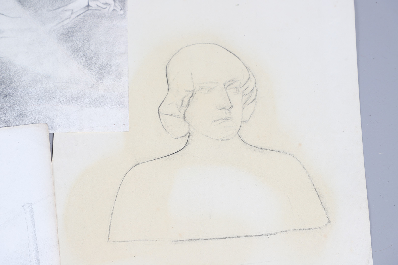 JAMES WOOD (1889-1975). A FOLIO OF DRAWINGS. (d) - Image 9 of 17