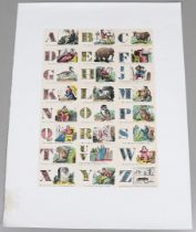 SIR PETER BLAKE, CBE, RA (B.1932). A IS FOR ALPHABET. (d)