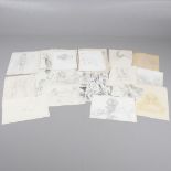 JAMES WOOD (1889-1975). A FOLIO OF DRAWINGS. (d)