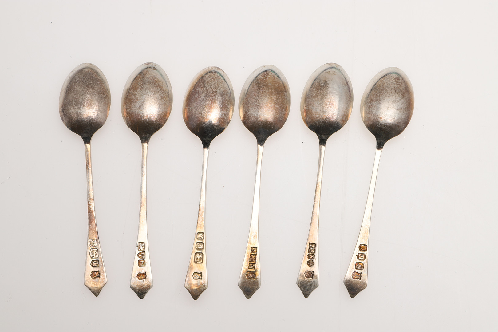 SEVEN VARIOUS CASED SETS OF SILVER FLATWARE & CUTLERY. - Image 7 of 29