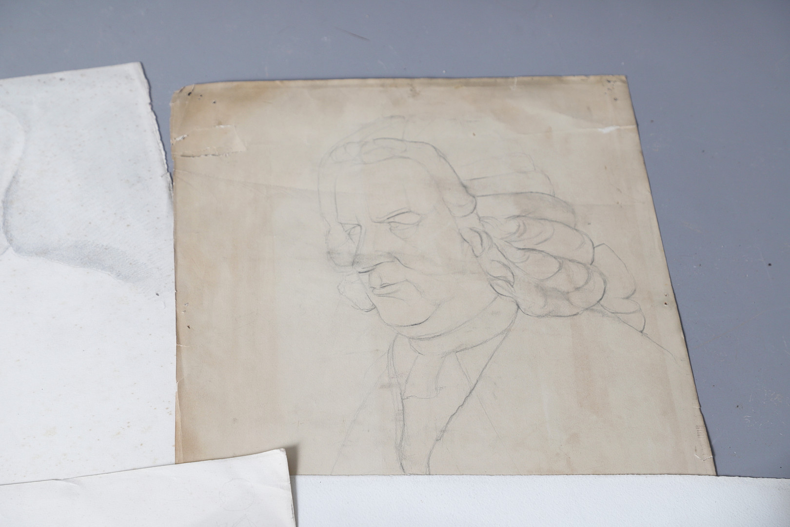 JAMES WOOD (1889-1975). A FOLIO OF DRAWINGS. (d) - Image 6 of 17