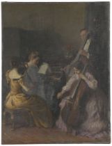 AGNES E. WALKER (FL.1887-1900). A MUSICAL QUARTET.