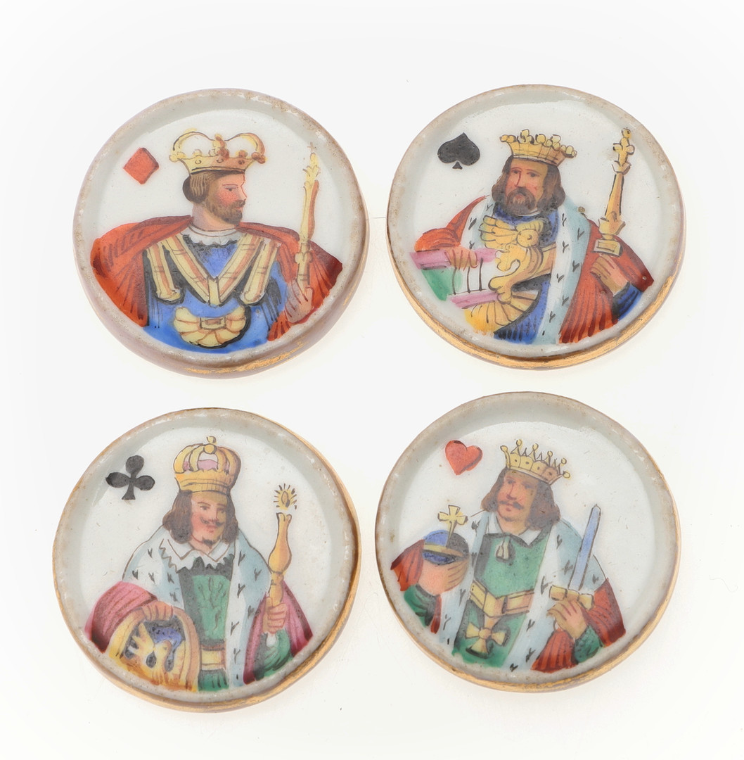 VICTORIAN GAMES COUNTERS. - Image 6 of 9