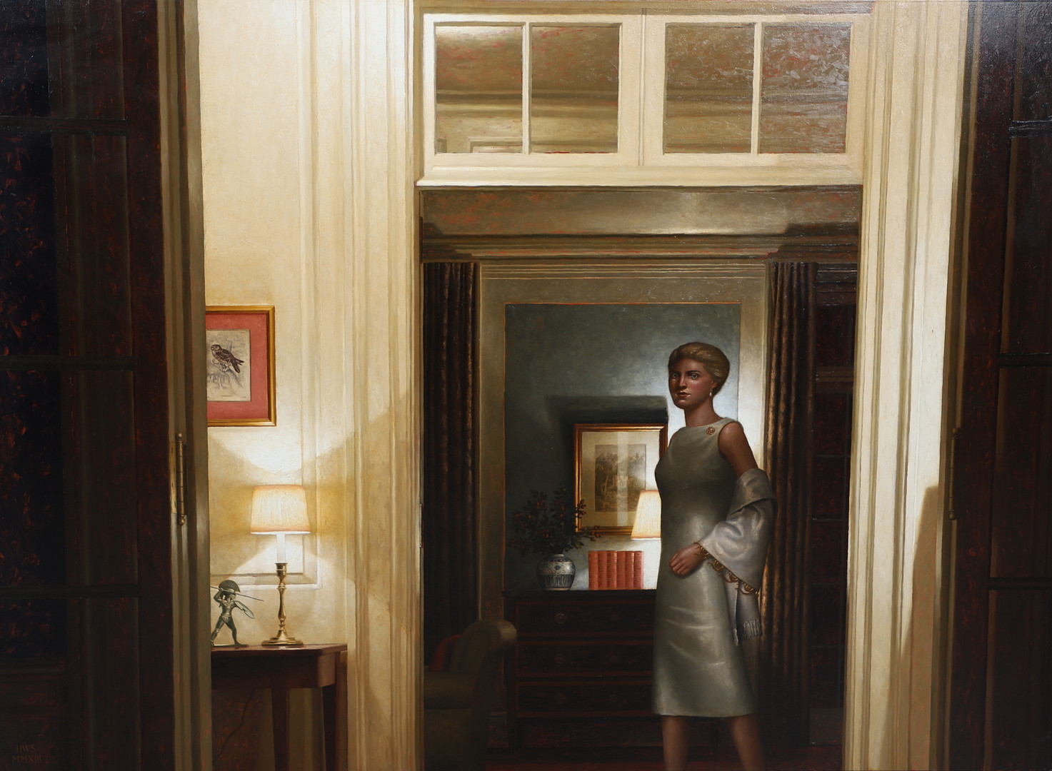 HARRY W STEEN (CANADIAN, B.1977). THROUGH THE HALLWAY (2013). - Image 2 of 5