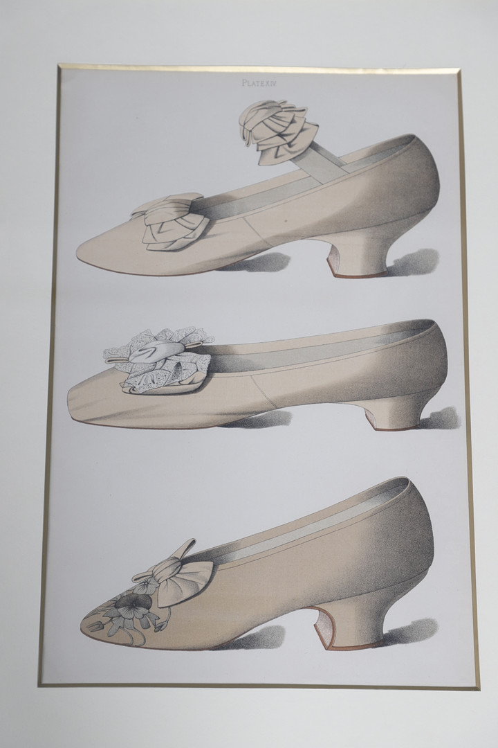 T. WATSON GREIG OF GLENCARSE (1801-1884). After. LADIES OLD-FASHIONED SHOES. - Image 6 of 14