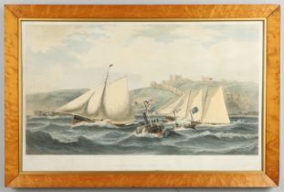 CHARLES ROBERT RICKETTS (1838-1883). After. ROYAL THAMES YACHT CLUB: OCEAN MATCH FROM NORE TO DOVER