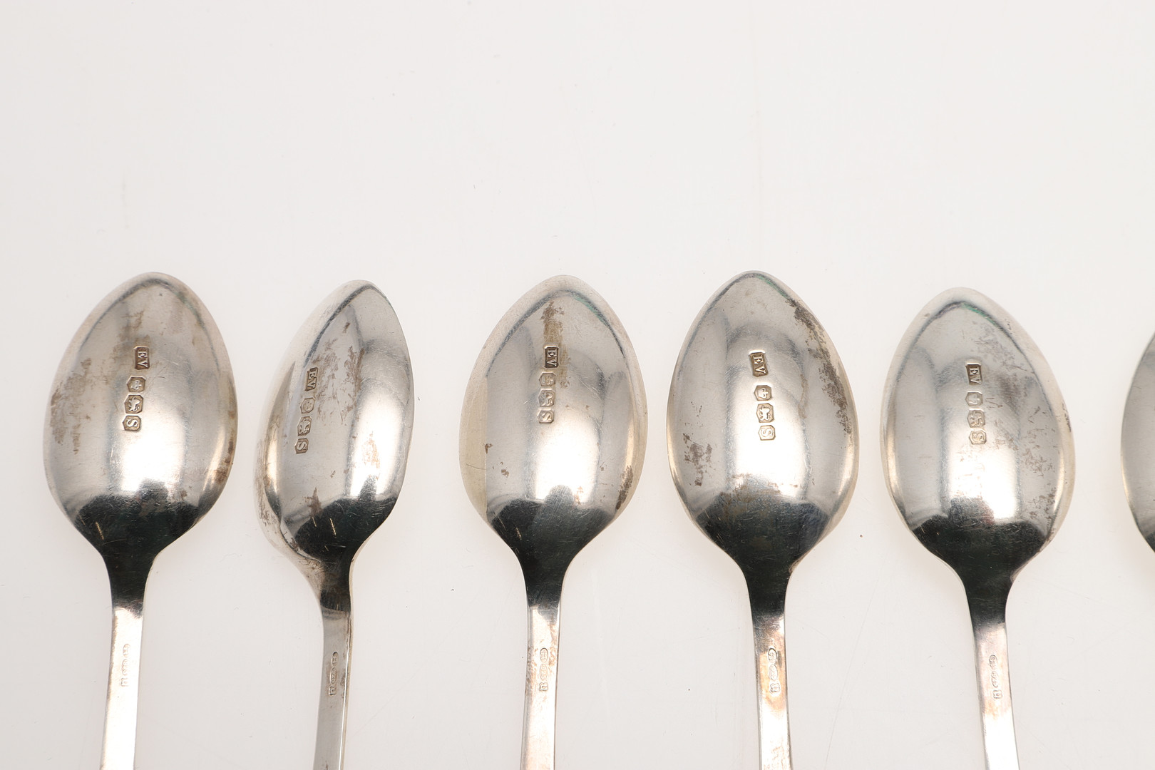 SEVEN VARIOUS CASED SETS OF SILVER FLATWARE & CUTLERY. - Image 12 of 29