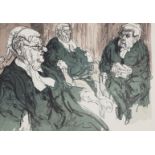 FELIKS TOPOLSKI, RA (1907-1989). THREE COURT OF APPEAL JUDGES. (d)