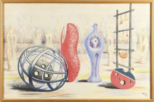 HENRY MOORE, OM, CH (1898-1986). SCULPTURAL OBJECTS (SP 30). (d)