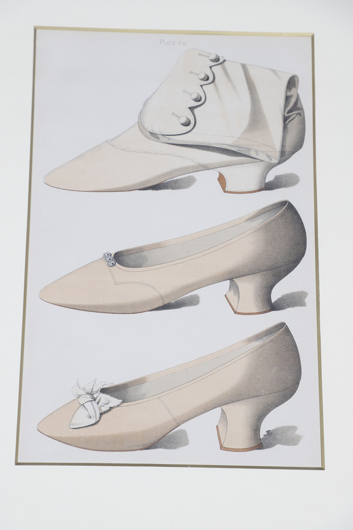 T. WATSON GREIG OF GLENCARSE (1801-1884). After. LADIES OLD-FASHIONED SHOES. - Image 8 of 14
