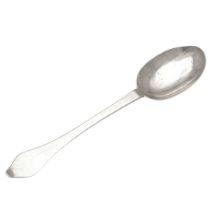 A QUEEN ANNE WEST-COUNTRY PROVINCIAL SILVER DOGNOSE SPOON.