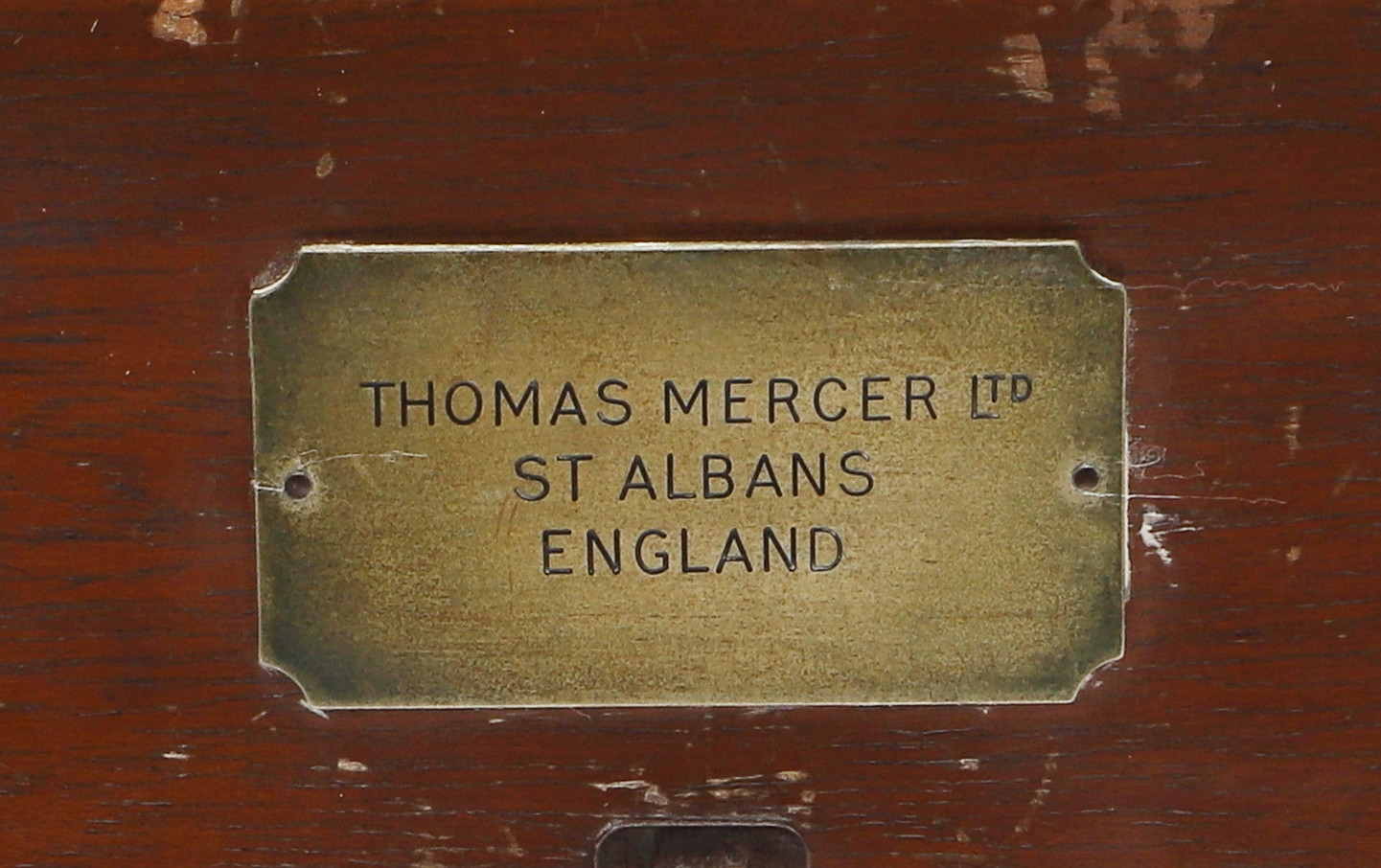 AN EARLY 20TH CENTURY TWO DAY MARINE CRONOMETER BY THOMAS MERCER. - Image 11 of 14