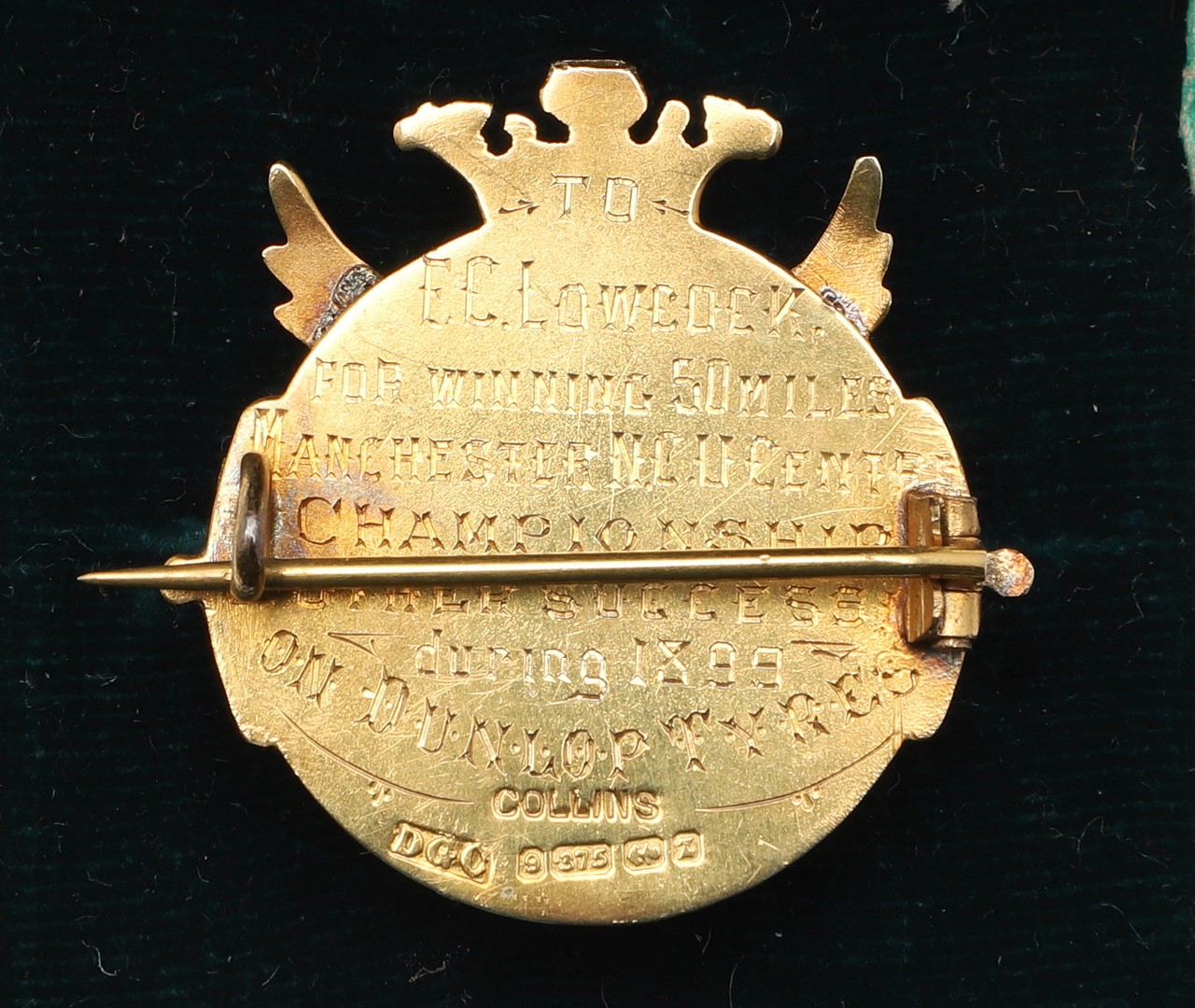 LARGE COLLECTION OF EARLY CYCLING GOLD & SILVER MEDALS, & EPHEMERA - FREDERICK LOWCOCK. - Image 80 of 155