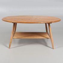 ERCOL - VINTAGE LARGE VINTAGE COFFEE TABLE.