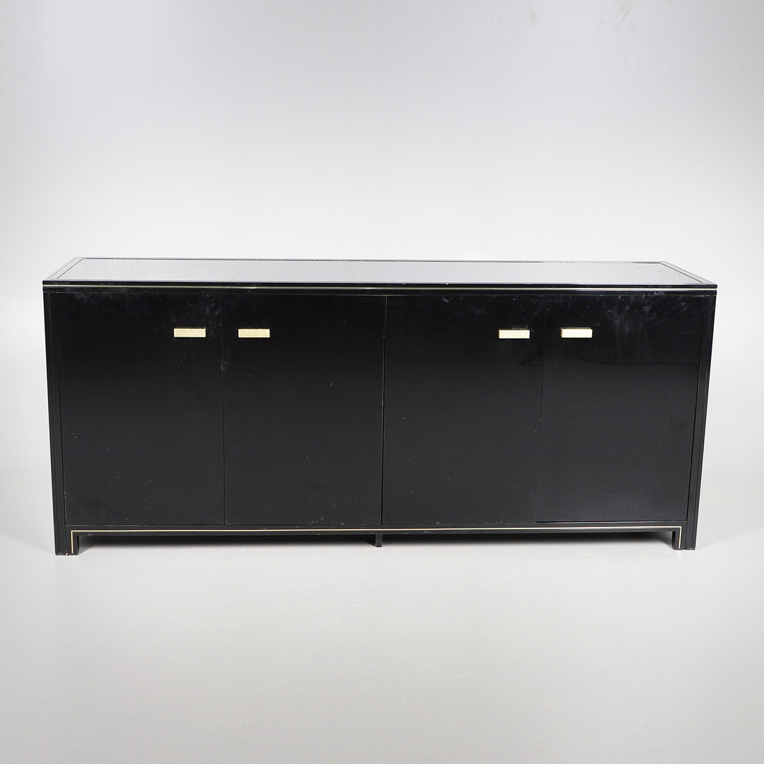 PIERRE VANDEL OF PARIS - 1980'S DESIGNER SIDEBOARD.