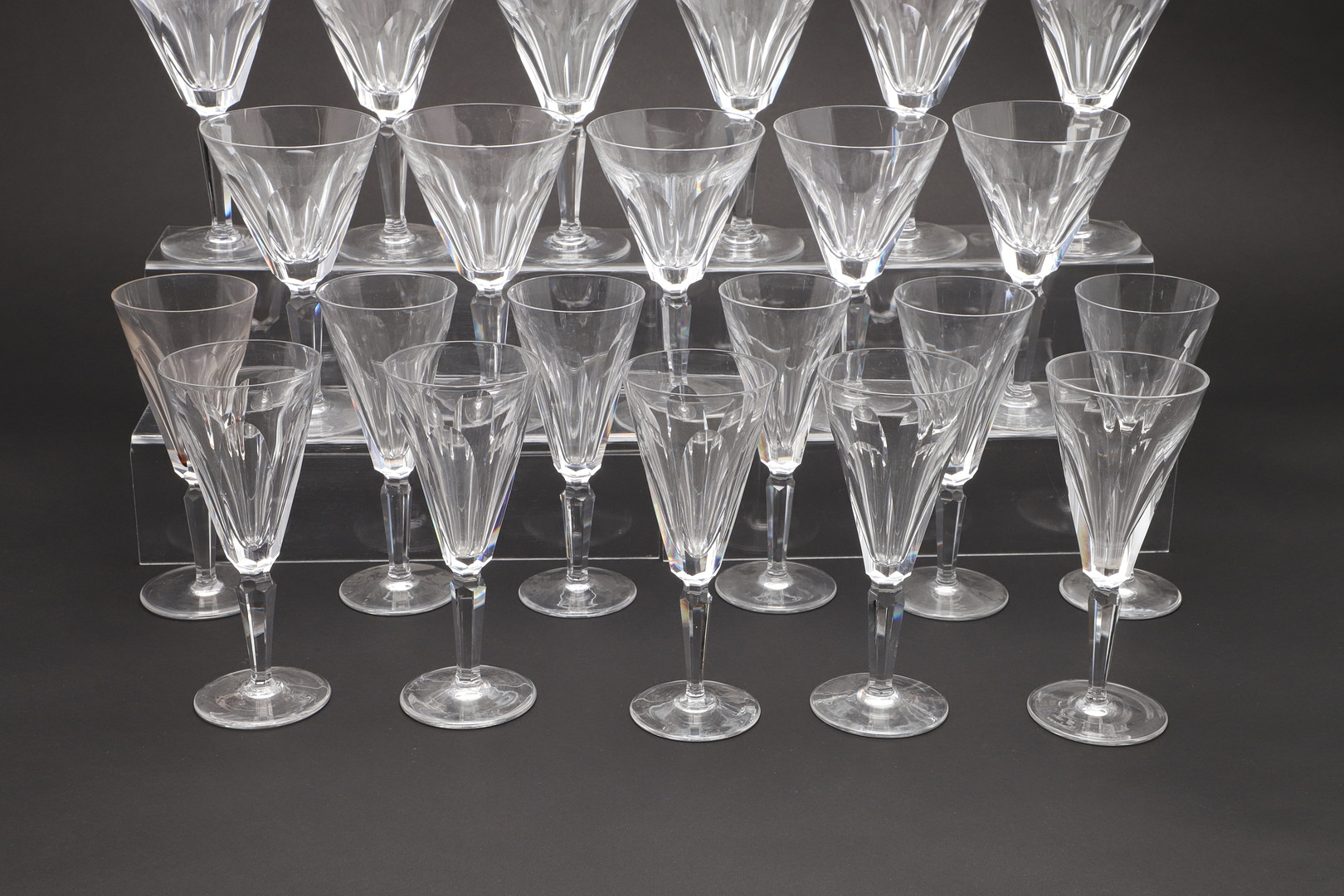 A GROUP OF WATERFORD SHEILA PATTERN GLASSES. - Image 6 of 10