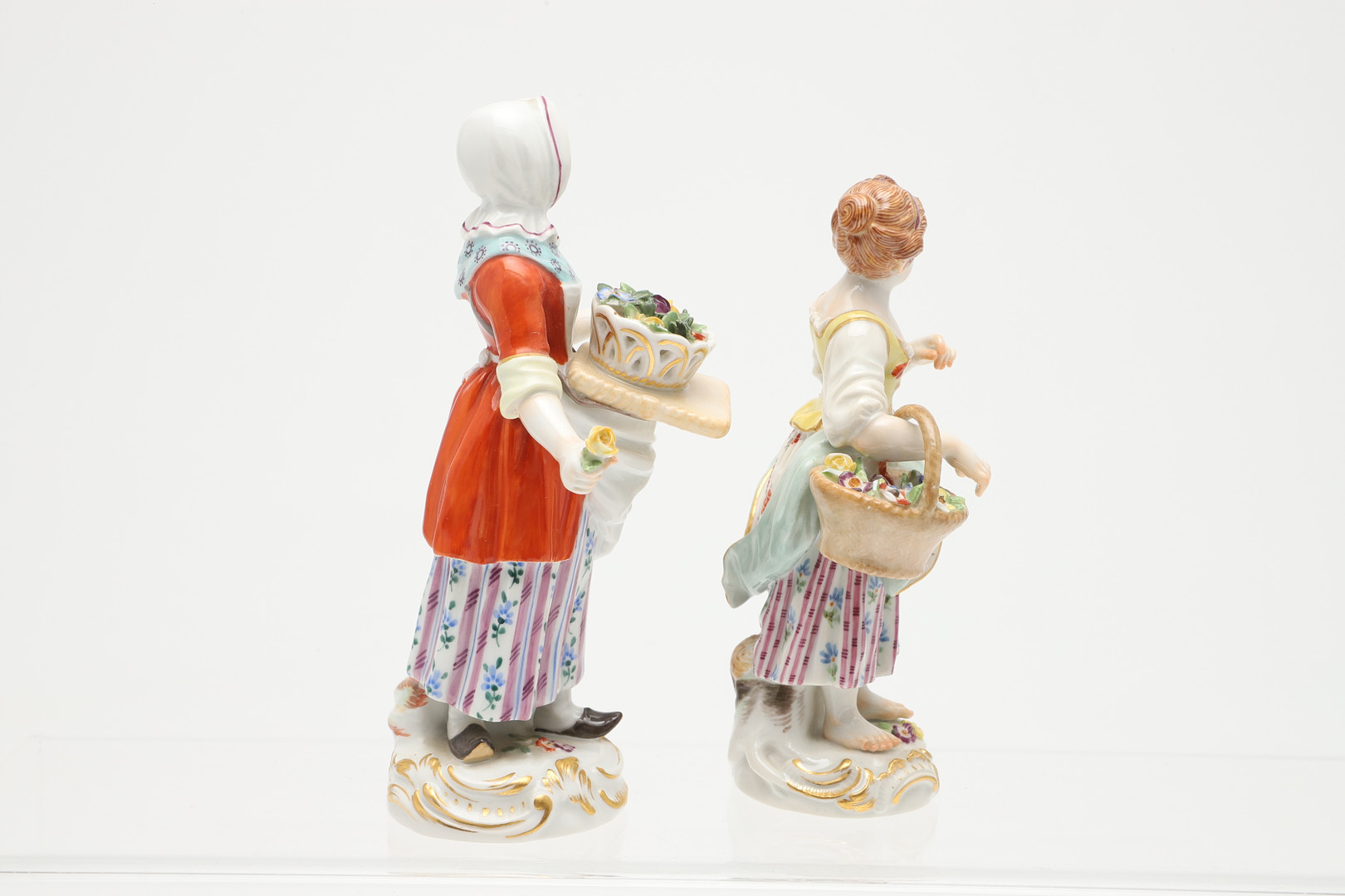 PAIR OF MEISSEN PORCELAIN FIGURES & OTHER FIGURES. - Image 13 of 23