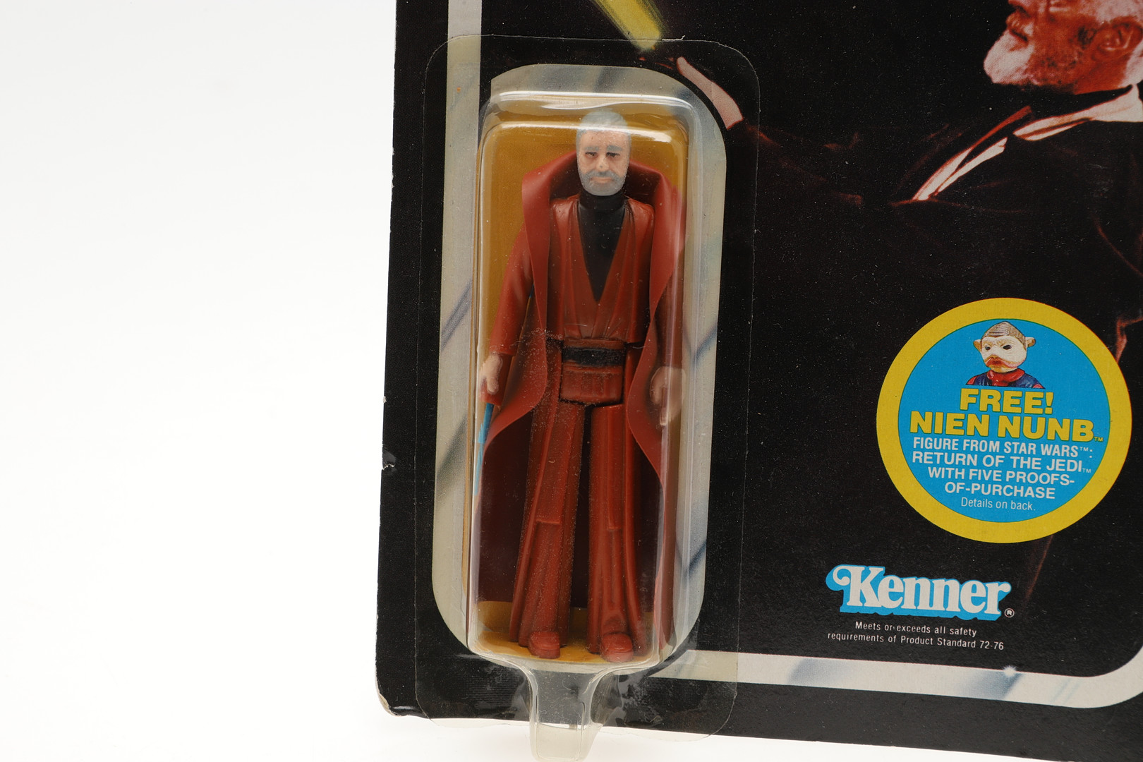 STAR WARS CARDED FIGURE BY KENNER - OBI-WAN KENOBI. - Image 5 of 9