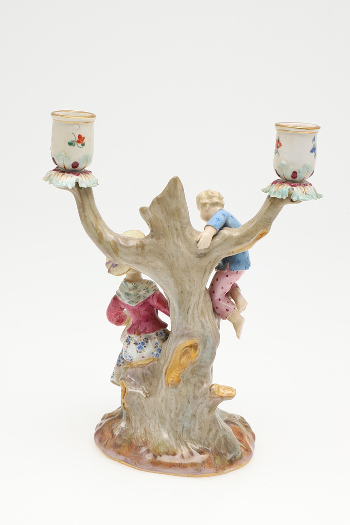 PAIR OF MEISSEN FIGURAL CANDLESABRA. - Image 4 of 28