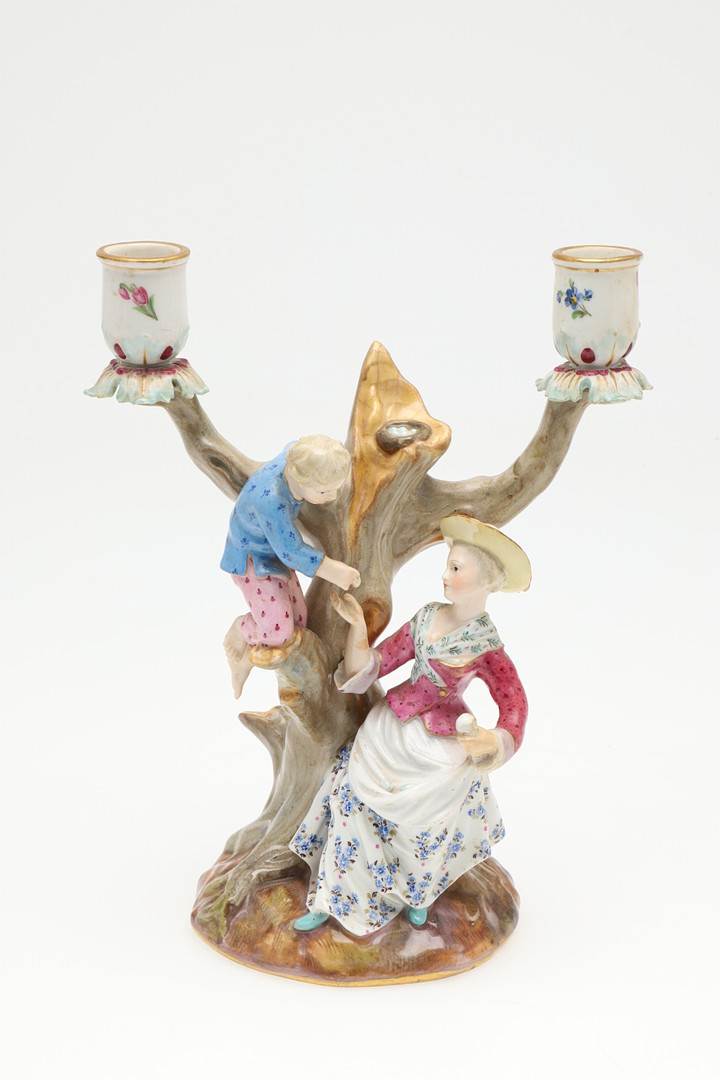 PAIR OF MEISSEN FIGURAL CANDLESABRA. - Image 2 of 28