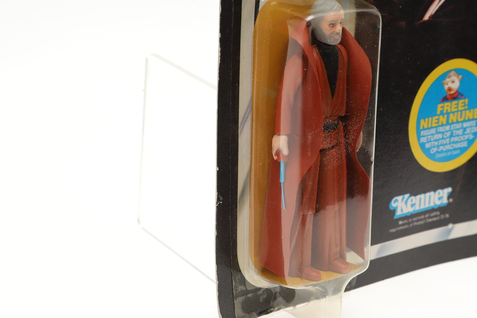 STAR WARS CARDED FIGURE BY KENNER - OBI-WAN KENOBI. - Image 7 of 9