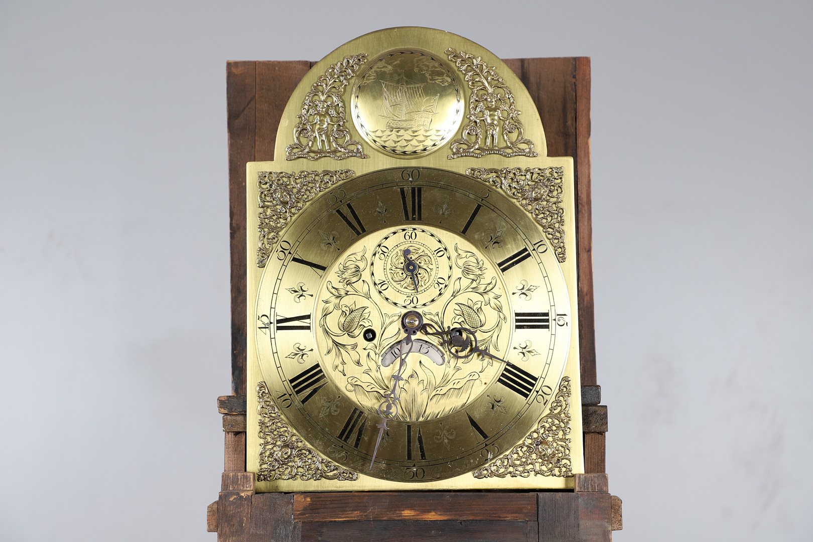 A WILLIAM & MARY LONGCASE CLOCK. - Image 9 of 15