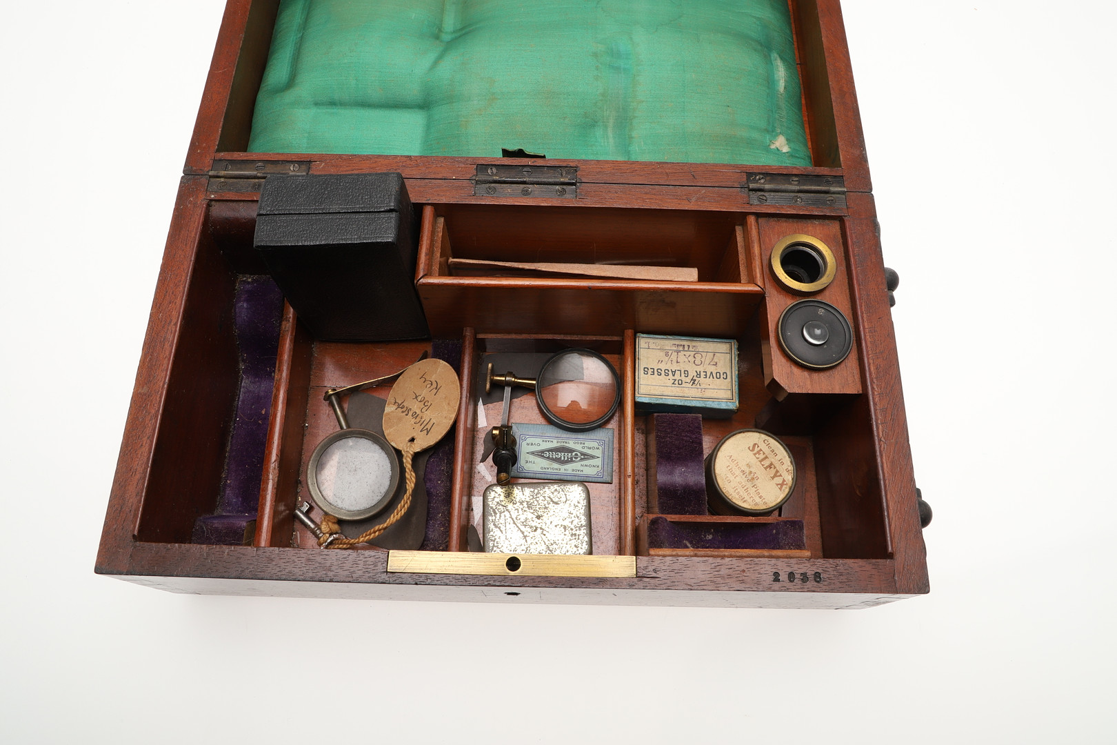 CONSTANT VERICK. A FRENCH LATE 19TH CENTURY CASED MICROSCOPE. - Image 9 of 18