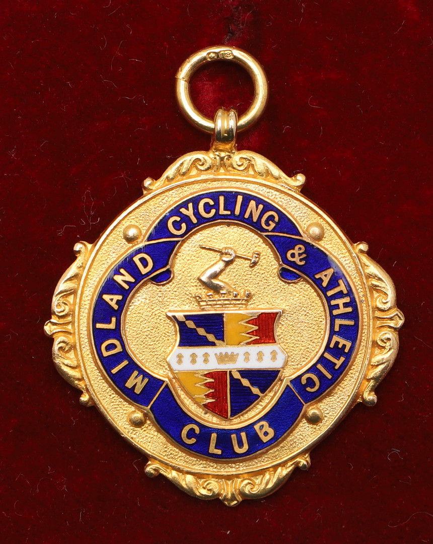 LARGE COLLECTION OF EARLY CYCLING GOLD & SILVER MEDALS, & EPHEMERA - FREDERICK LOWCOCK. - Image 51 of 155