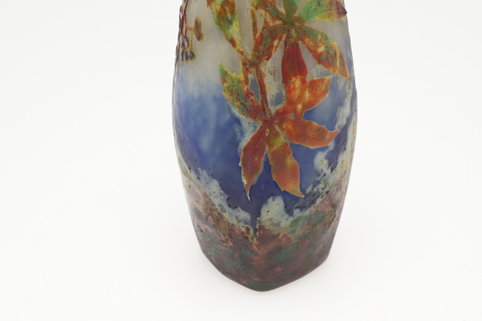 DAUM NANCY - CAMEO GLASS VASE. - Image 13 of 14