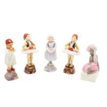 ROYAL WORCESTER FIGURES - INCLUDING 'THIEF'.
