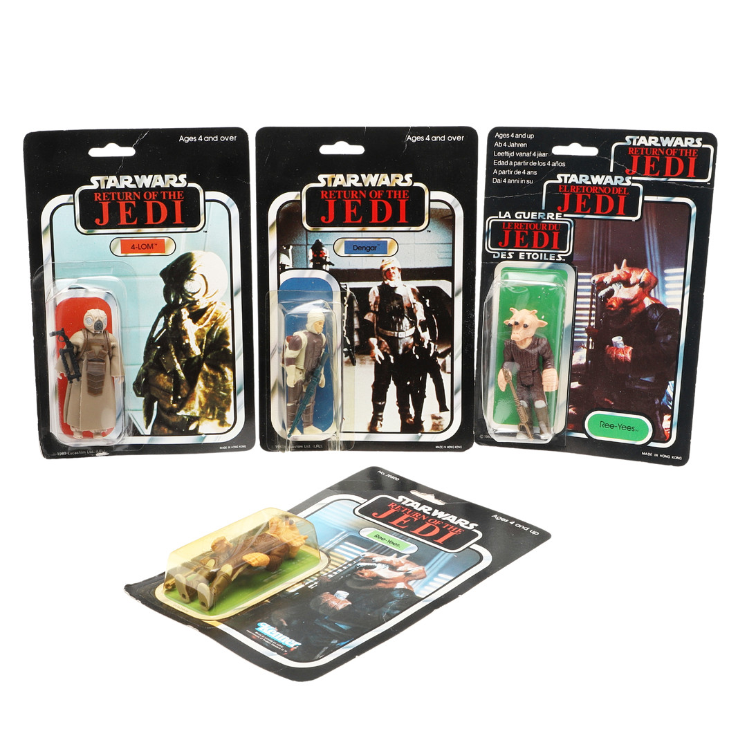 STAR WARS CARDED FIGURES - RETURN OF THE JEDI.