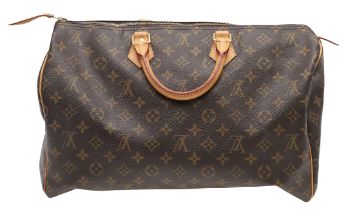 LOUIS VUITTON 'SPEEDY' HANDBAG.