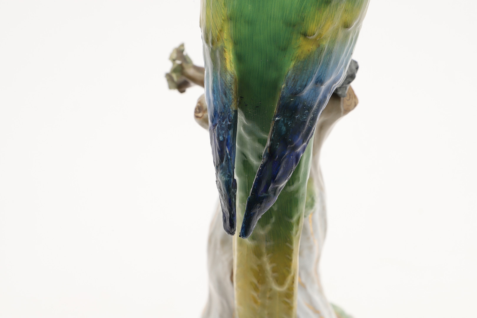 MEISSEN PORCELAIN PARROT & ANOTHER MODEL OF A PARROT. - Image 22 of 25