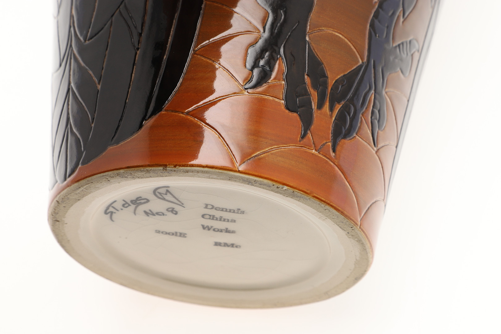 DENNIS CHINA WORKS - LARGE VASE 'EAGLE'. - Image 7 of 7