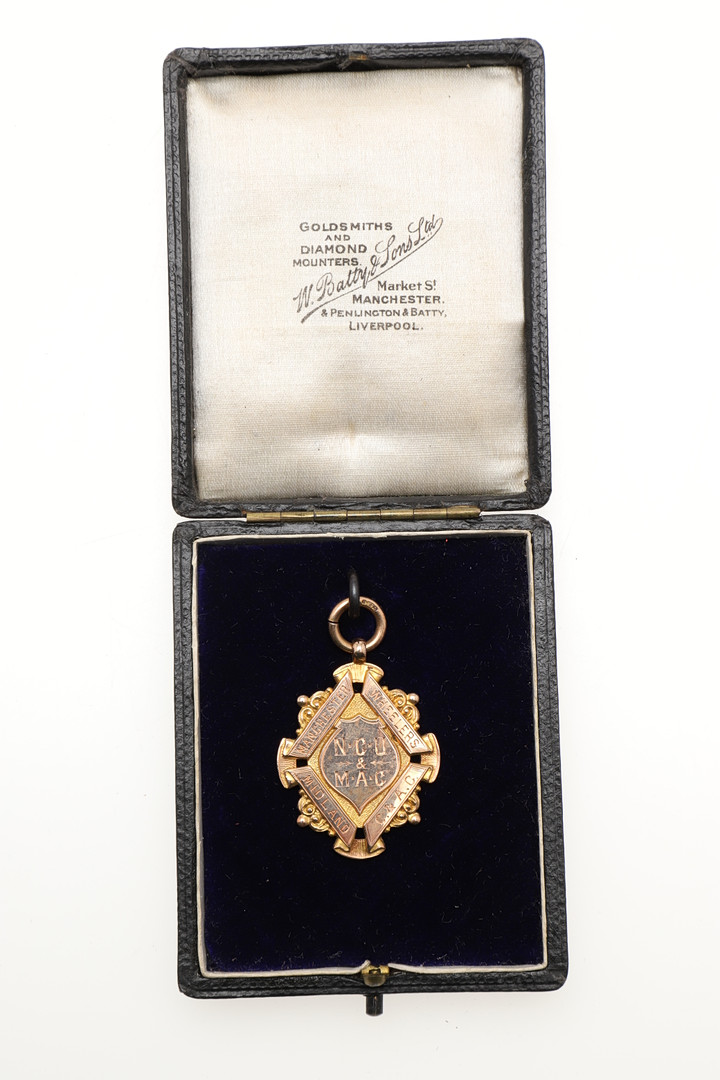 LARGE COLLECTION OF EARLY CYCLING GOLD & SILVER MEDALS, & EPHEMERA - FREDERICK LOWCOCK. - Image 70 of 155