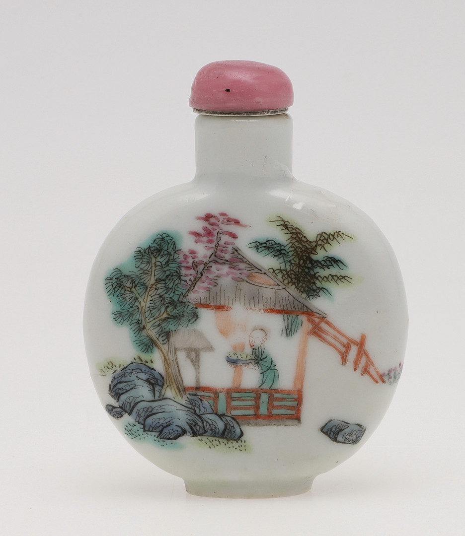 CHINESE PORCELAIN SNUFF BOTTLE - DAOGUANG. - Image 2 of 4