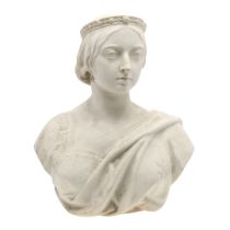 LARGE PARIAN BUST - QUEEN VICTORIA.