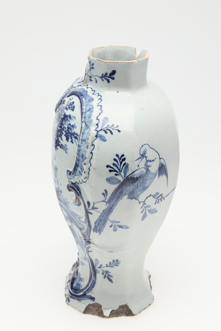 TWO PAIRS OF ANTIQUE DELFT VASES & ANOTHER VASE. - Image 27 of 60