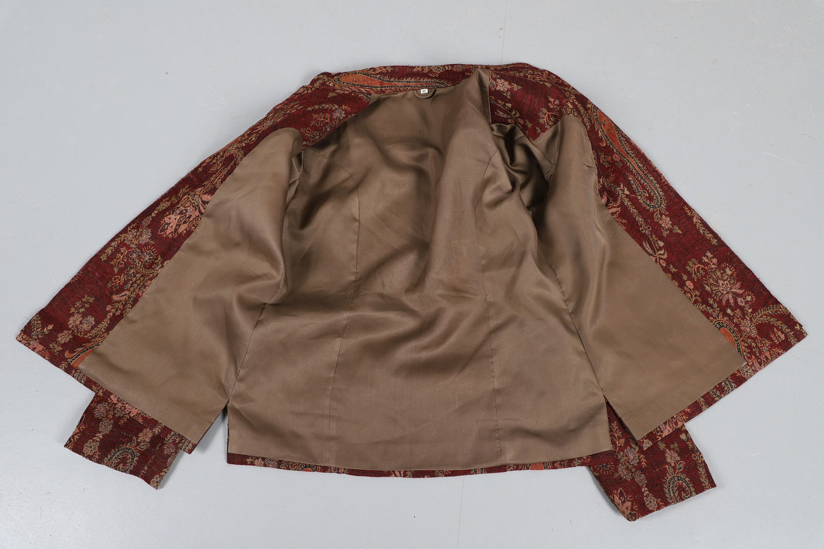 LATE 19THC PAISLEY SHAWL & VARIOUS TEXTILES. - Image 11 of 26