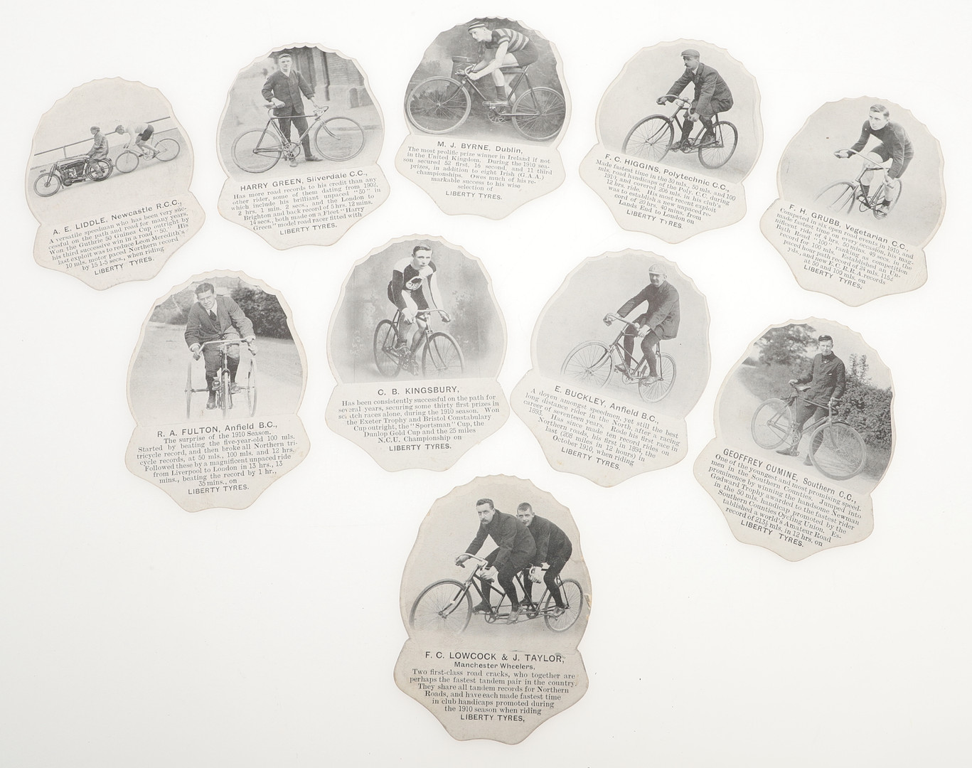 LARGE COLLECTION OF EARLY CYCLING GOLD & SILVER MEDALS, & EPHEMERA - FREDERICK LOWCOCK. - Image 94 of 155