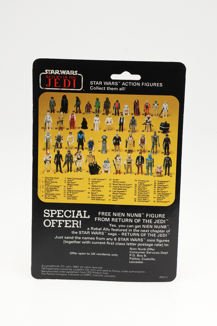 STAR WARS CARDED FIGURES - RETURN OF THE JEDI. - Image 3 of 32