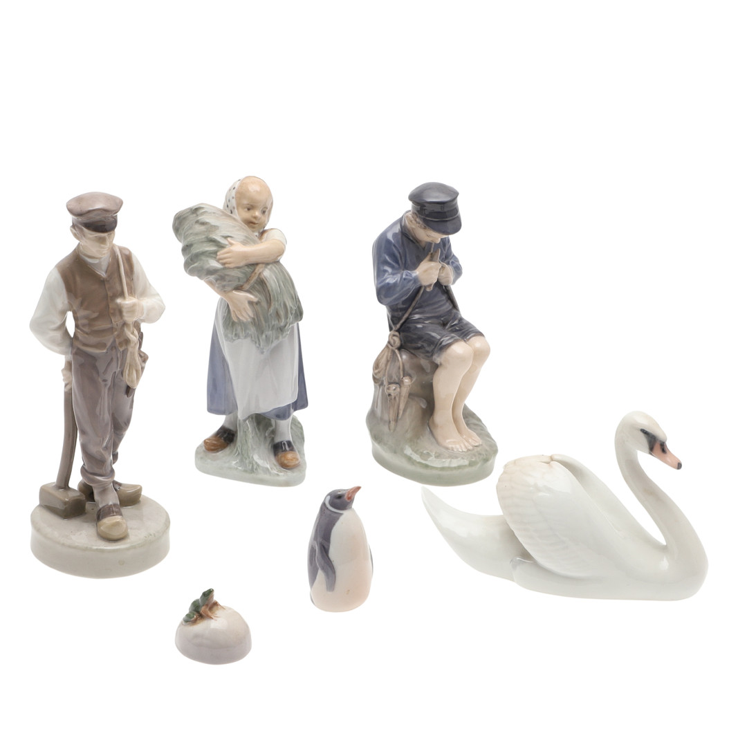 ROYAL COPENHAGEN FIGURES & ANIMALS.